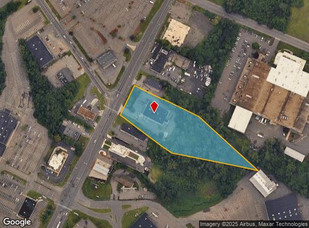  1030 Wolcott St, Waterbury, CT Parcel Map