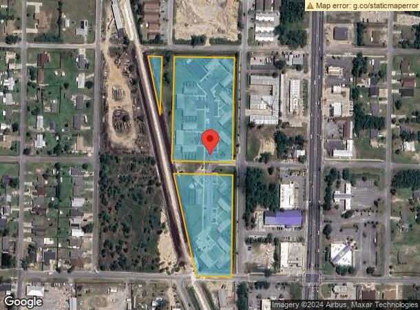  1600 Florida Ave, Lynn Haven, FL Parcel Map