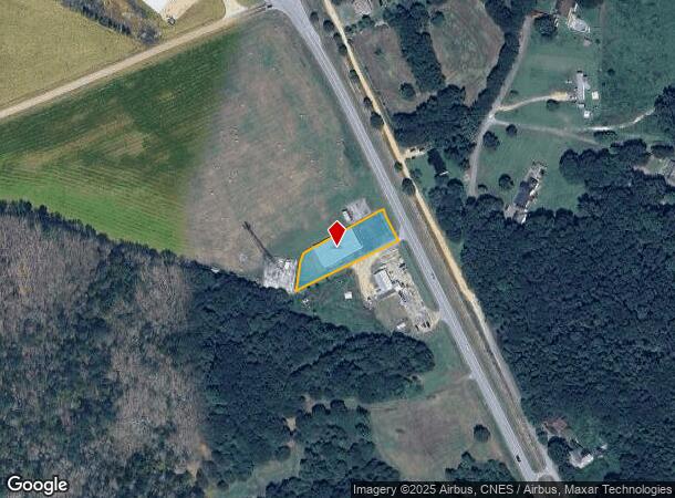 417 W Railroad St, Bowman, GA Parcel Map