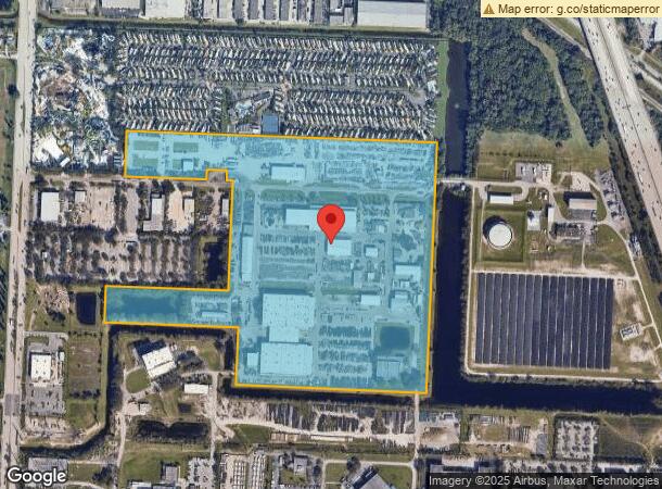  2455 Port West Blvd, Riviera Beach, FL Parcel Map