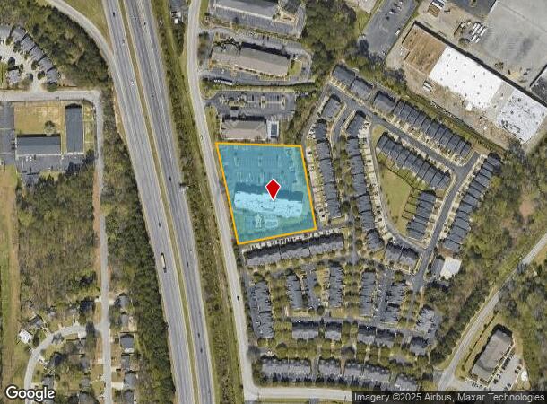 250 E Exchange Blvd, Columbia, SC Parcel Map