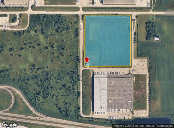  1600 E Fairview Dr, Dekalb, IL Parcel Map