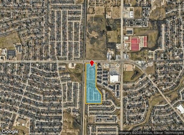 2201 Sycamore School Rd, Fort Worth, TX Parcel Map