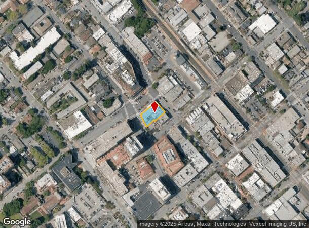  22 S B St, San Mateo, CA Parcel Map