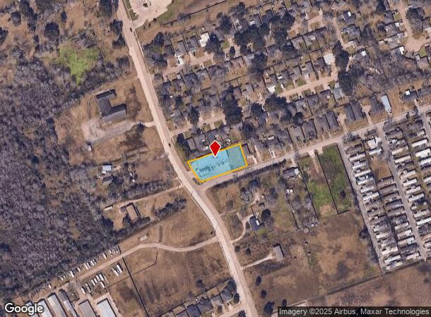 406 Verhalen Rd, Alvin, TX Parcel Map