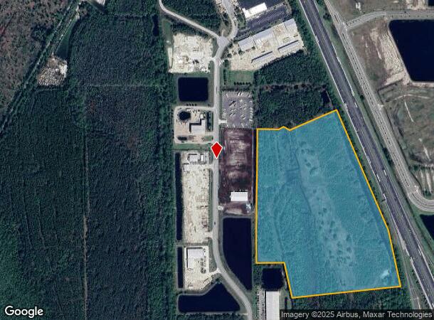  3800 Deerpark Blvd, Elkton, FL Parcel Map