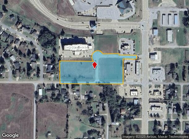 W 7Th St, Stroud, OK Parcel Map