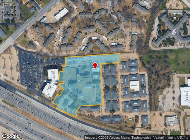 1309 Airport Fwy, Bedford, TX Parcel Map