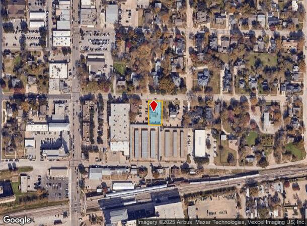 214 E College St, Grapevine, TX Parcel Map