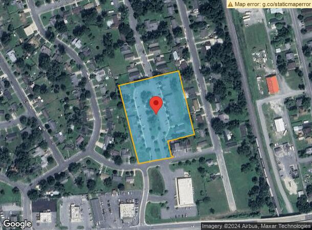  501 Cypress, Seaford, DE Parcel Map