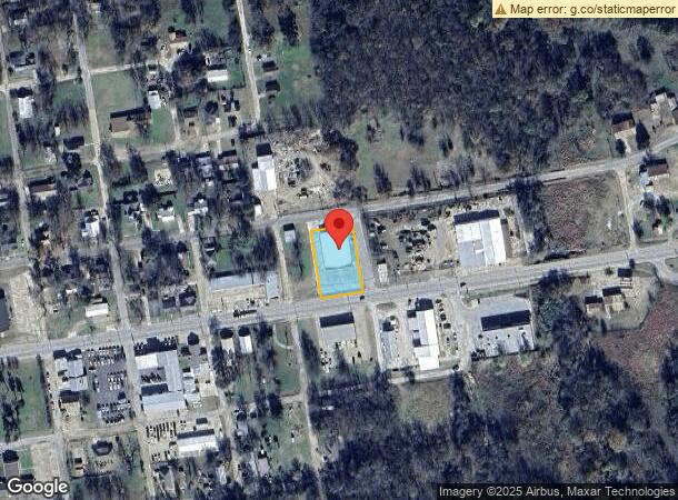  907 E Main St, Clarksville, TX Parcel Map