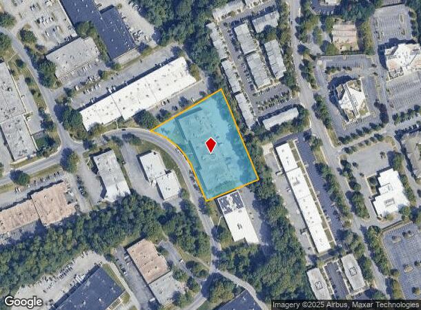  9110 Red Branch Rd, Columbia, MD Parcel Map