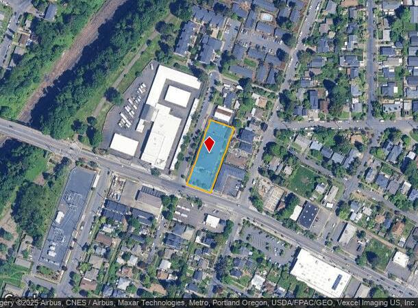  6431 N Lombard St, Portland, OR Parcel Map