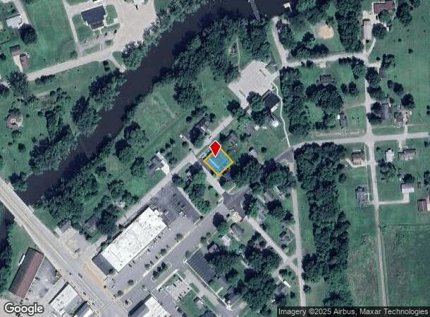  120 N Vine St, Saint Charles, MI Parcel Map