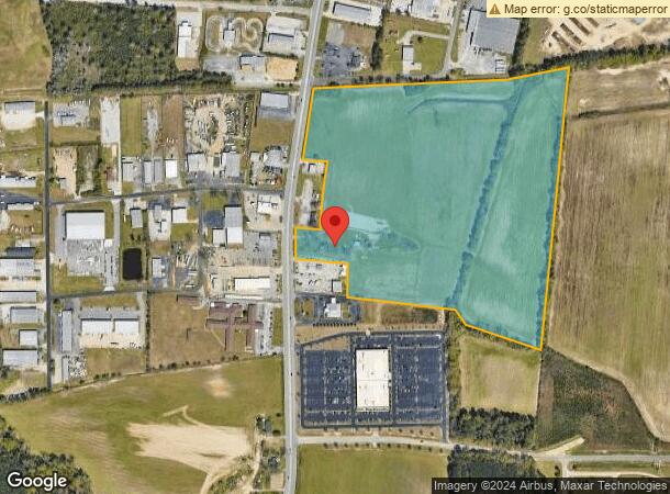  1228 N Cashua Dr, Florence, SC Parcel Map