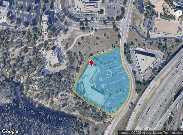 105 Pro Rodeo Dr, Colorado Springs, CO Parcel Map