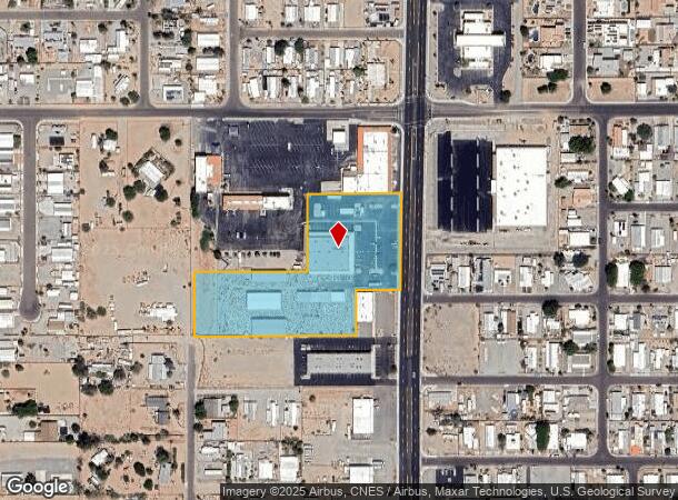 11792 S Foothills Blvd, Yuma, AZ Parcel Map