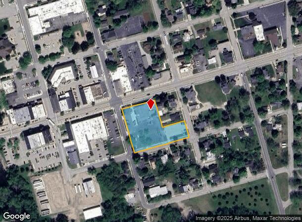 414 E Main St, Lowell, MI Parcel Map