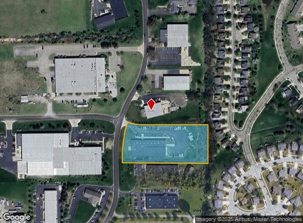 2290 Bishop Cir E, Dexter, MI Parcel Map