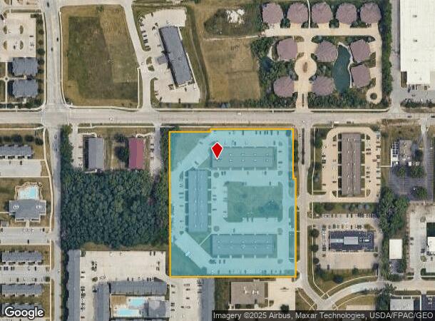  1601 Golden Aspen Dr, Ames, IA Parcel Map