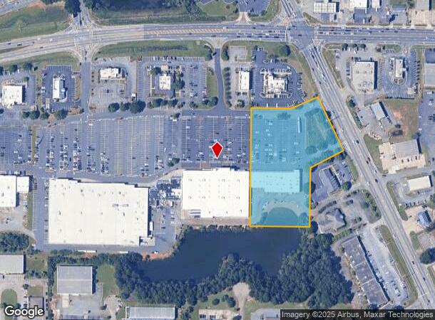  2907 Watson Blvd, Warner Robins, GA Parcel Map