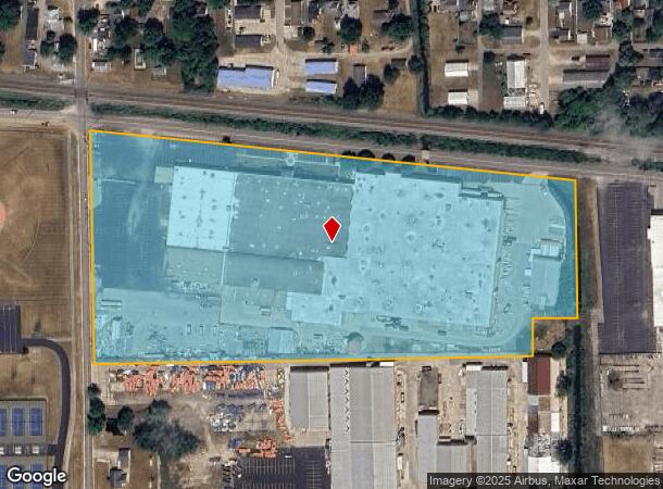  501 W Railroad Ave, Syracuse, IN Parcel Map
