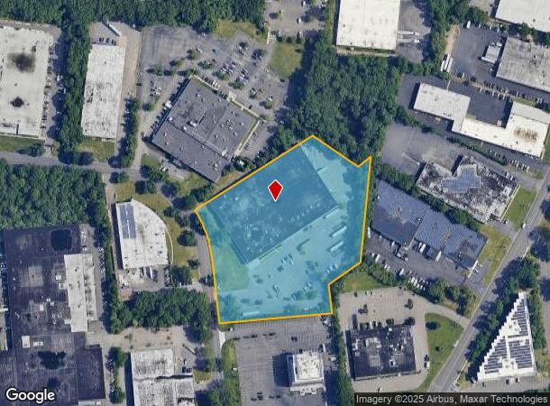 55 Kennedy Dr, Hauppauge, NY Parcel Map