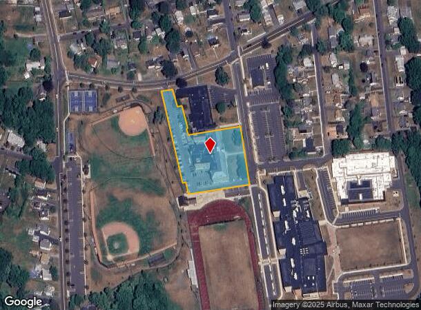  339 Hunting Hill Ave, Middletown, CT Parcel Map