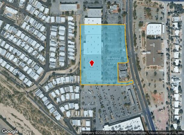 4821 N Stone Ave, Tucson, AZ Parcel Map