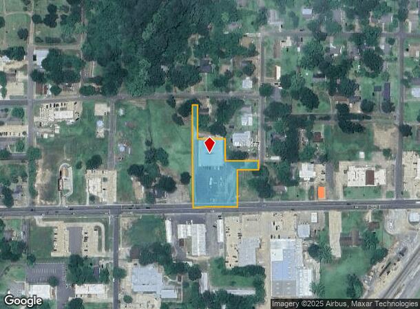 811 Polk St, Mansfield, LA Parcel Map