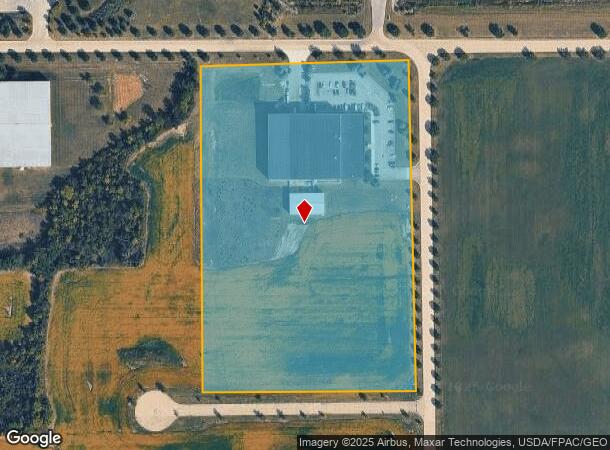  5461 Circle Seven Dr, Dundee, MI Parcel Map