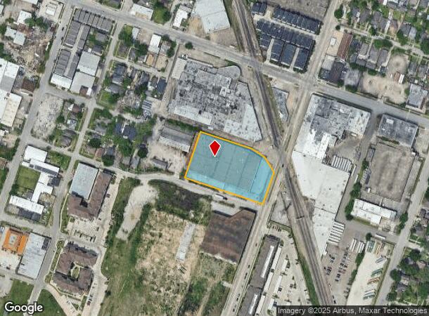  1702 Cullen Blvd, Houston, TX Parcel Map