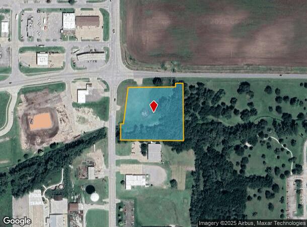1701 E 1St St, Newton, KS Parcel Map