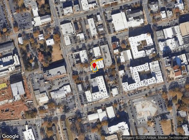  250 W Clayton St, Athens, GA Parcel Map