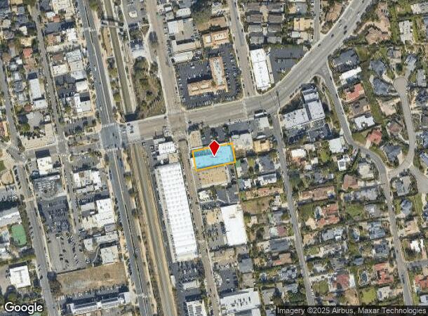  118 S Cedros Ave, Solana Beach, CA Parcel Map