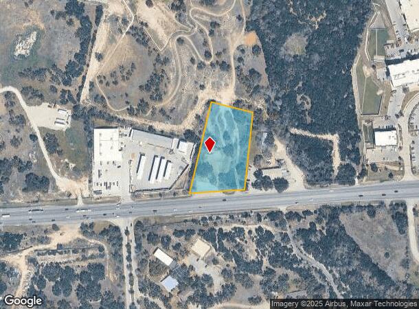 13308 W Highway 71, Bee Cave, TX Parcel Map