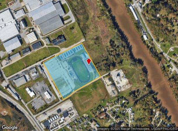 Camden Ave, Parkersburg, WV Parcel Map