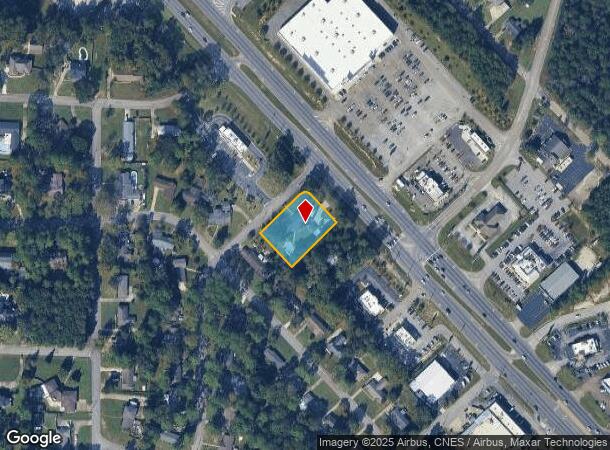 2002 Hilltop Dr, Dothan, AL Parcel Map