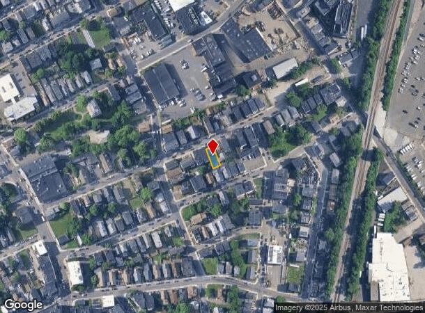  53 Burrell St, Roxbury, MA Parcel Map