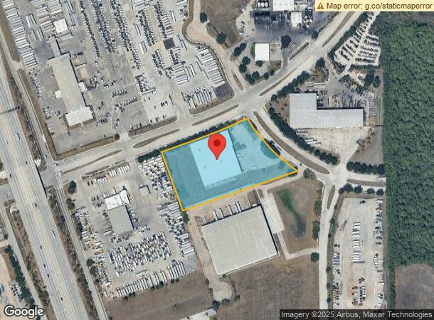  305 Gellhorn Dr, Houston, TX Parcel Map