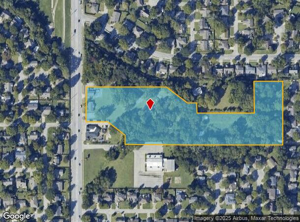  7605 S Sheridan Rd, Tulsa, OK Parcel Map