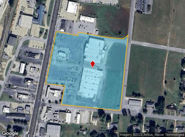 N Locust Ave, Lawrenceburg, TN Parcel Map