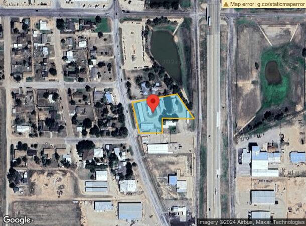  211 W Service Rd, Abernathy, TX Parcel Map