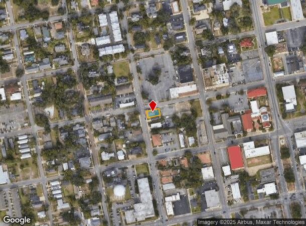 127 W Belmont St, Pensacola, FL Parcel Map