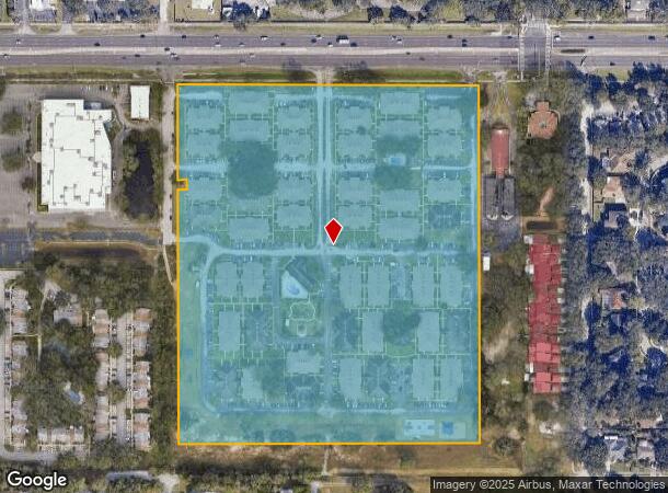  11500 Summit West Blvd, Temple Terrace, FL Parcel Map