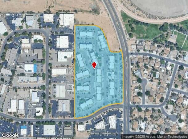  8901 Jefferson St Ne, Albuquerque, NM Parcel Map