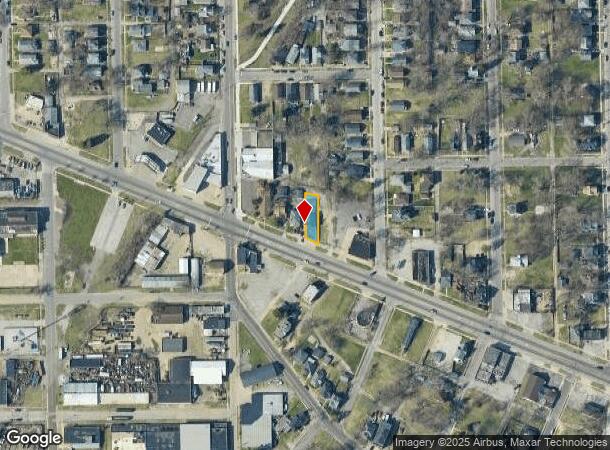 1523 Lincoln Way W, South Bend, IN Parcel Map