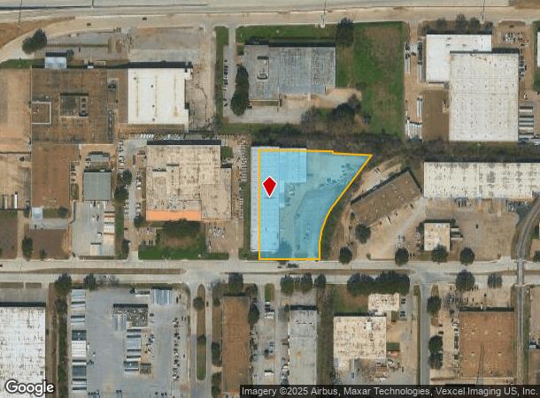 3015 Avenue E E, Arlington, TX Parcel Map