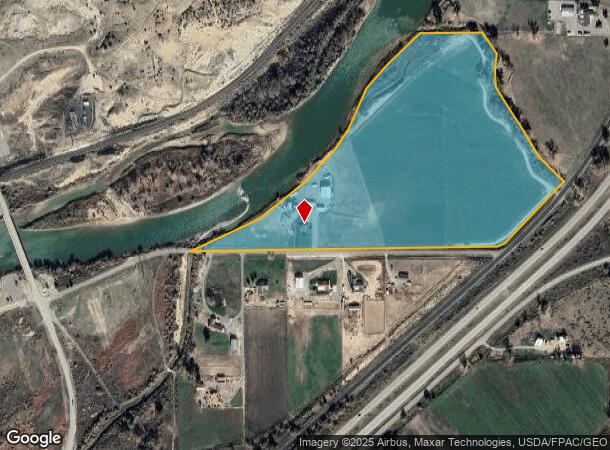  4556 W Rd, De Beque, CO Parcel Map