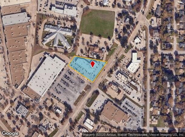 1212 William D Tate Ave, Grapevine, TX Parcel Map